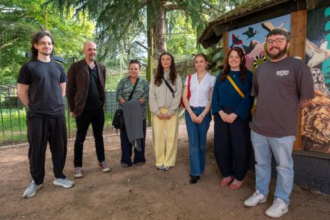 all the artists of the Roundhouse Art Project